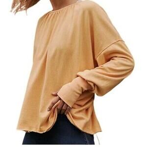 Free People Movement Rundown Tunic- Orange- Medium